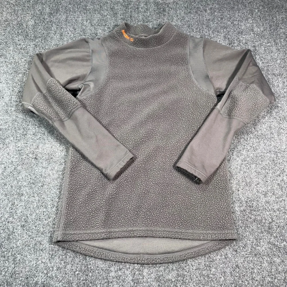 Nomad Heavyweight Sherpa Fleece Base Layer Set Mens Small Hunting Thermal Gray